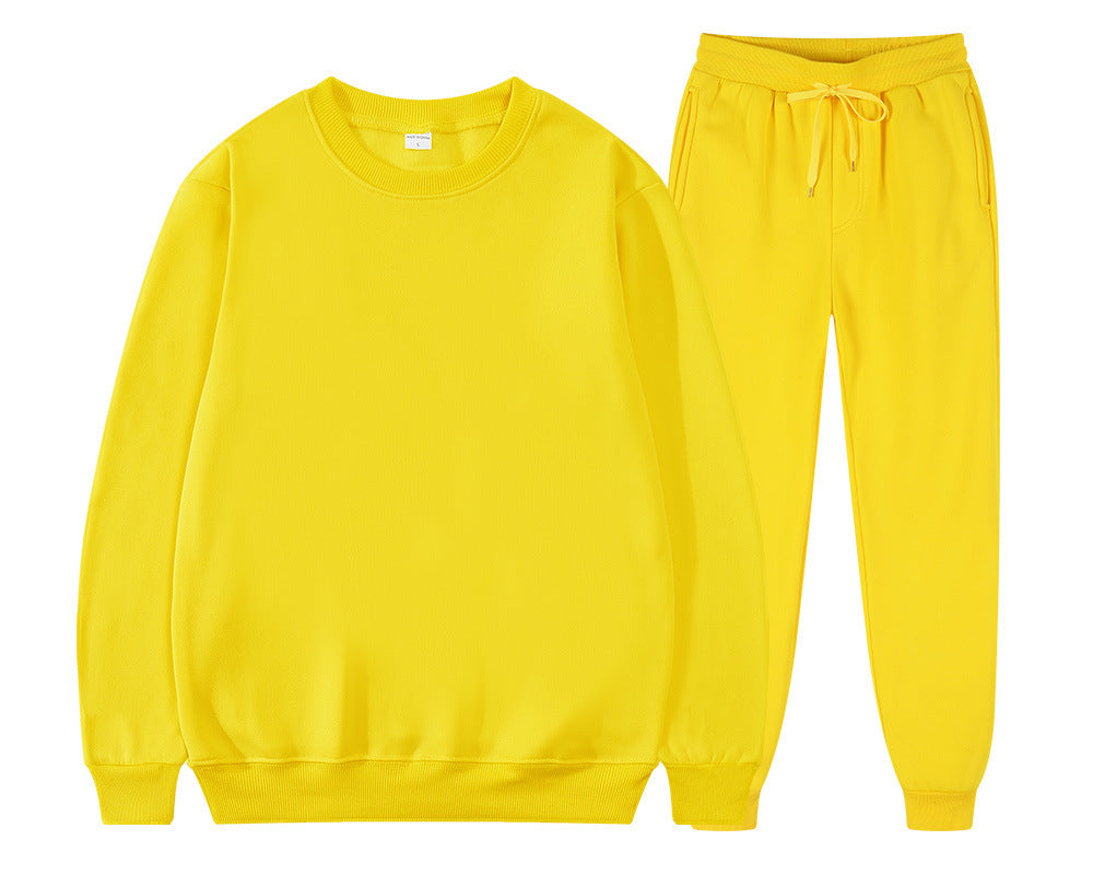 Herrenmode, lässiger Sweatshirt-Anzug, Sport- und Freizeitbekleidung