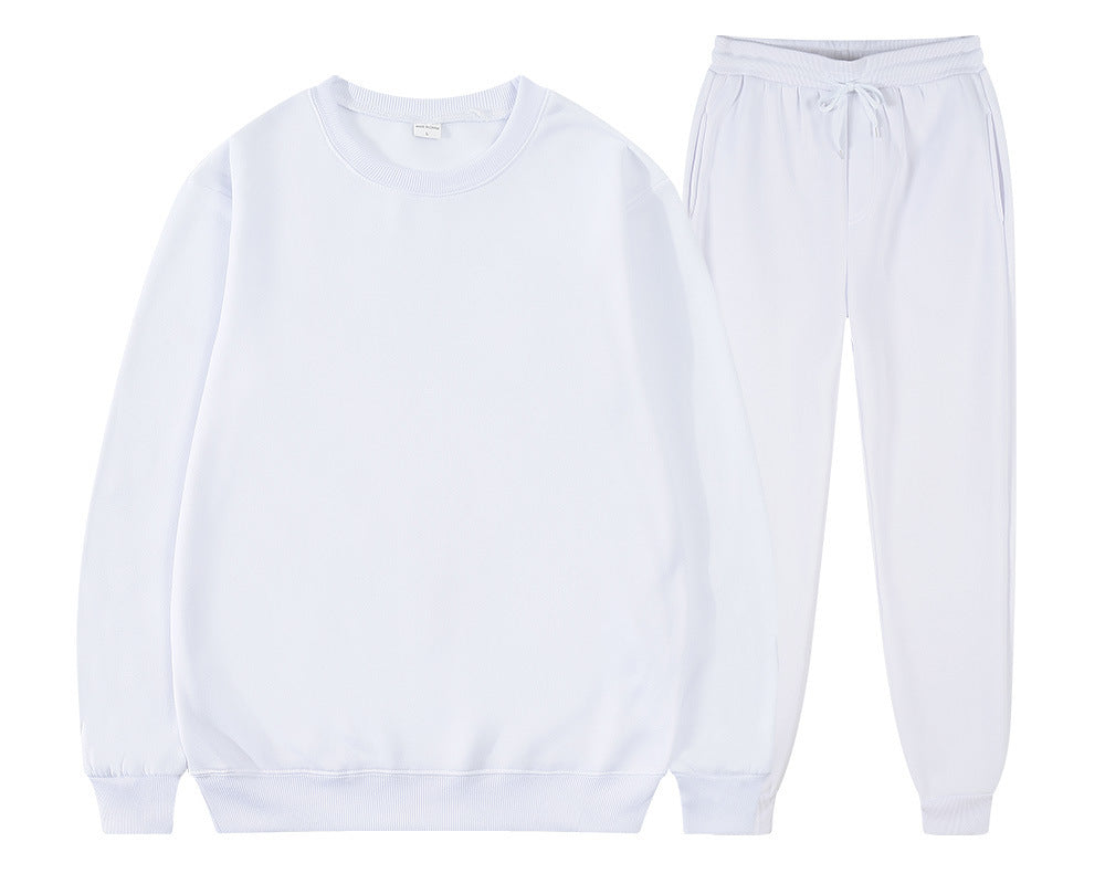 Herrenmode, lässiger Sweatshirt-Anzug, Sport- und Freizeitbekleidung
