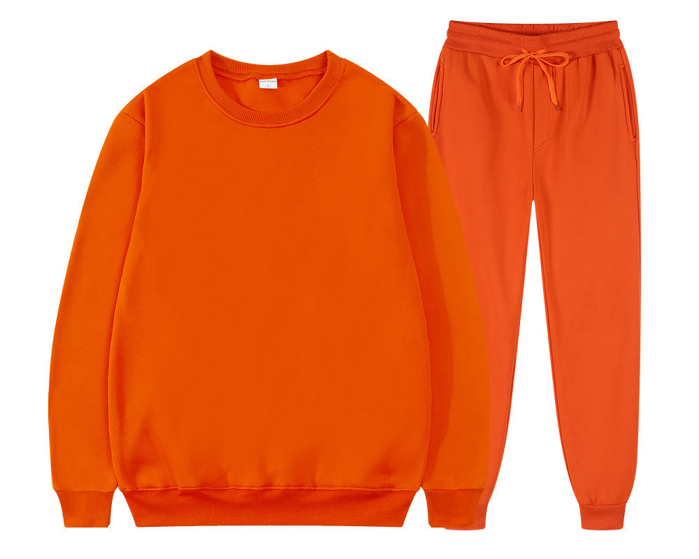 Herrenmode, lässiger Sweatshirt-Anzug, Sport- und Freizeitbekleidung