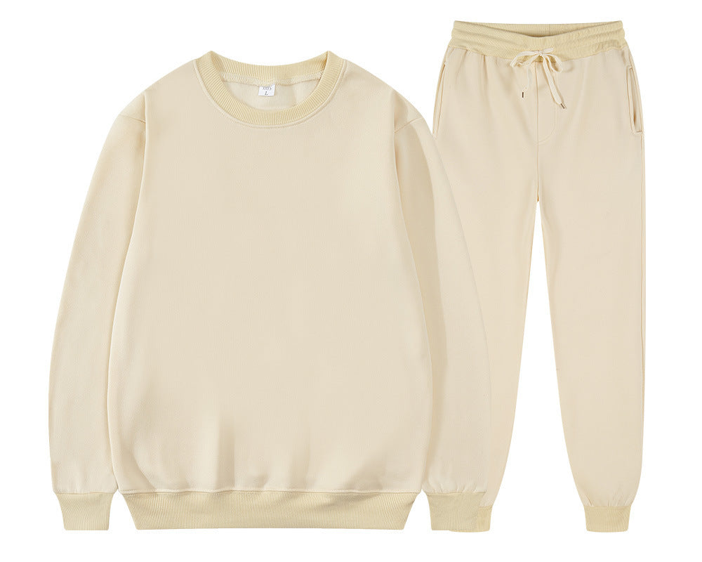 Herrenmode, lässiger Sweatshirt-Anzug, Sport- und Freizeitbekleidung